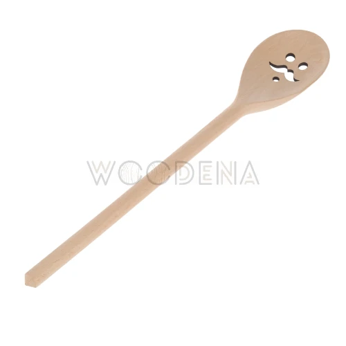 Swedish wooden spoon - mustache