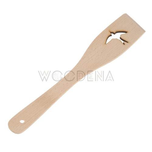 Łopatka drewniana z drewna bukowego - mewa