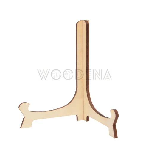 Drewniany stojak na książkę, tablet, ramkę