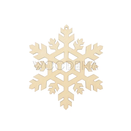 Ozdoba świąteczna, zawieszka - śnieżynka