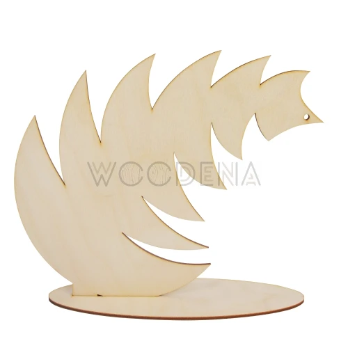 Wooden bauble stand - Christmas tree