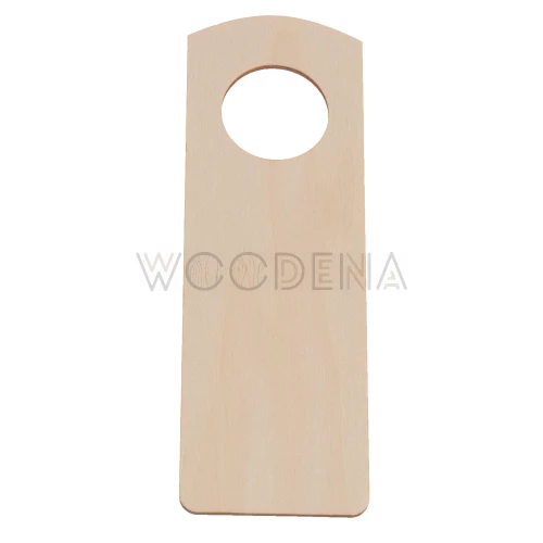 Drewniana zawieszka na drzwi - pusta