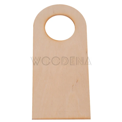 Drewniana zawieszka na drzwi - duża