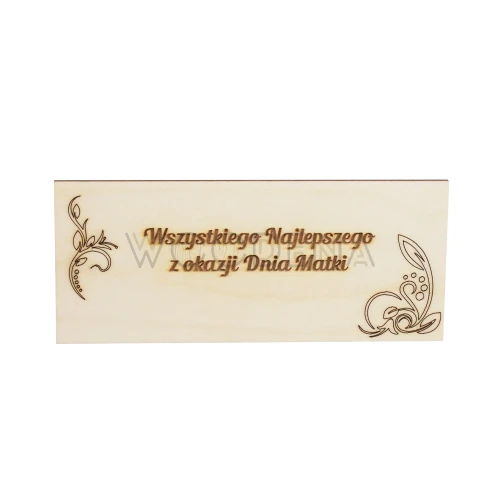 Wooden sheet for Mother's Day