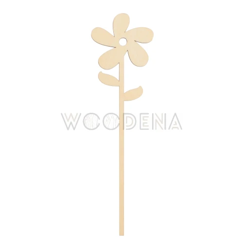 Kwiat ze sklejki brzozowej - ozdoba całoroczna