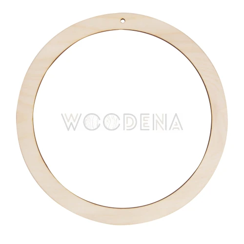 Plywood dream catcher - circle