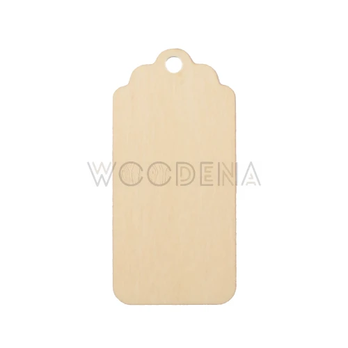 Bilecik, brelok, breloczek z drewna - pamiątka, winietka, podziękowanie