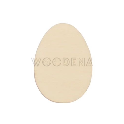 Small wooden cutout - egg pattern (5 pcs.)