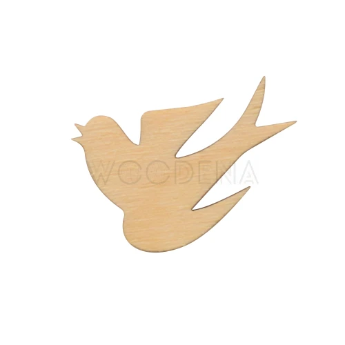 Drewniana scrapka ptaszek