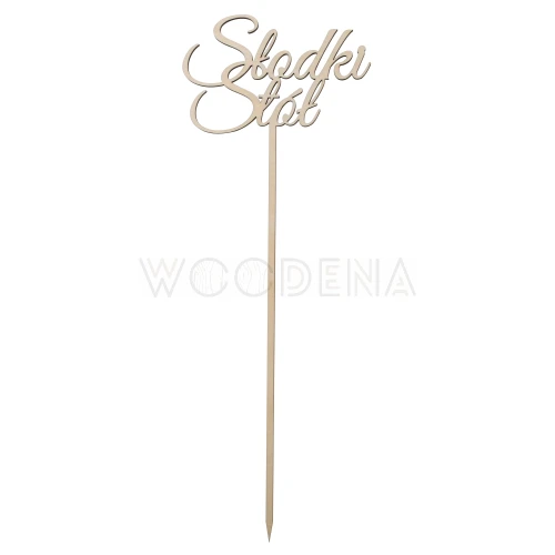 Topper Słodki Stół