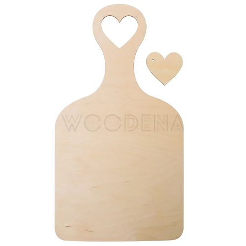 Deska drewniana ozdobna