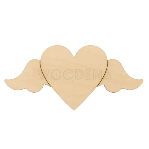 Serce ze skrzydełkami