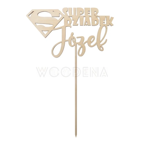 Personalizowany topper Super Dziadkowie