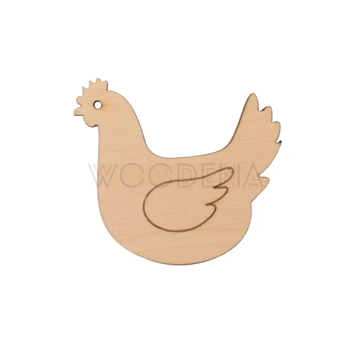 Kurka do dekoracji zrób to sam