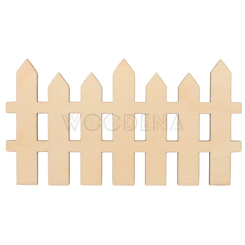 Płot do dekoracji zrób to sam