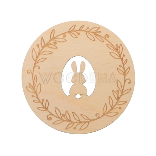 Wielkanocna podkładka pod kubek królik