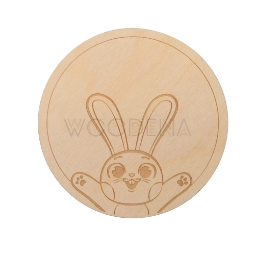 Podstawka pod kubek zajączek