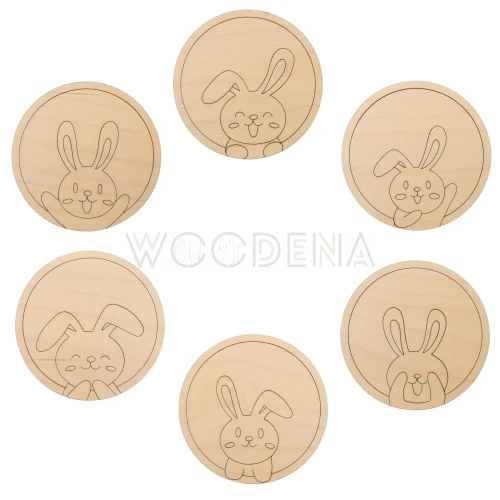 Easter mug coasters