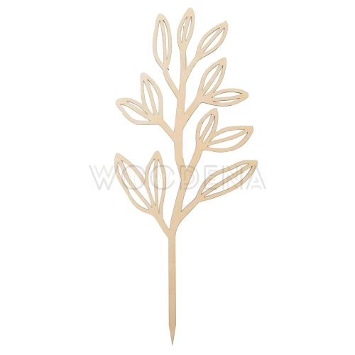 Podpórka pergola drewniana do kwiatków mała doniczkowa