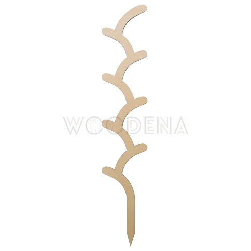 Drewniana podpórka pergola do kwiatów storczyków