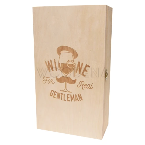 Skrzynka na wina i alkohol dla mężczyzny - prezent na Dzień Ojca, Dzień Dziadka