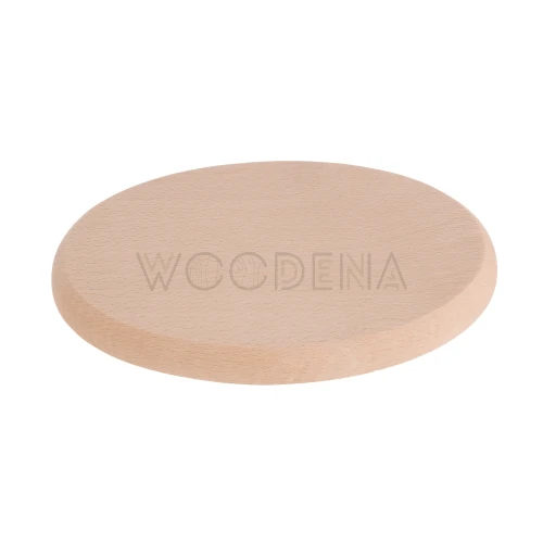 Deska kuchenna okrągła duża z drewna bukowego