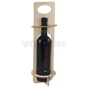 Plywood wine rack