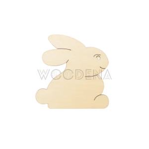 Wooden tag - Easter bunny
