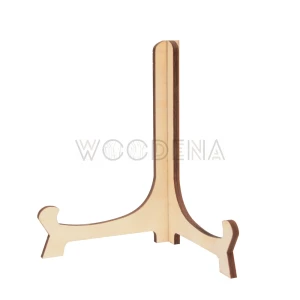 Wooden book, tablet, frame holder
