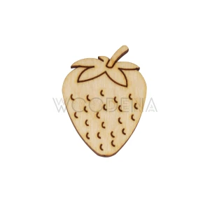 Plywood scrap - strawberry