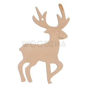 Christmas decoration, tag - reindeer