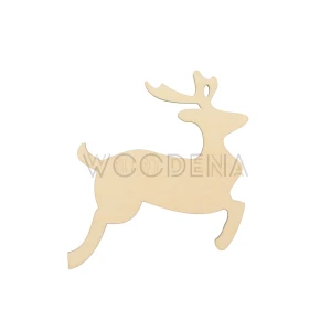 Christmas decoration, tag - reindeer 2