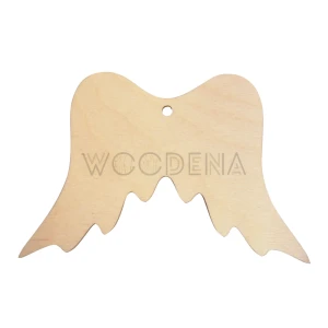Wooden angel wings