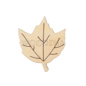 Wooden scrap - plane leaf