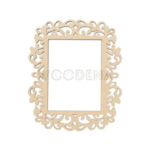 Wooden scraps set - rectangular frame
