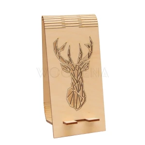 Phone stand - geometric deer
