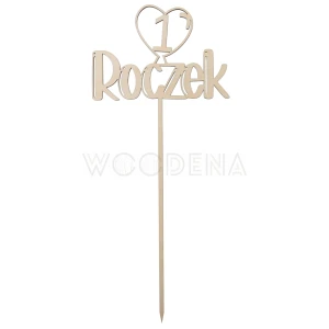 Topper na roczek z balonikiem