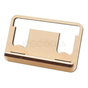 Wooden compact phone stand