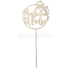 Personalized topper for grandparents in circle