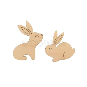 DIY decoration - hares