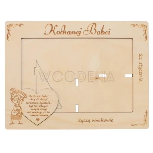 Wooden frame for Grandparent's Day - 1