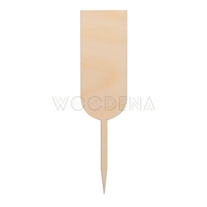 Wooden plant label 1