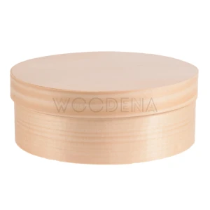 Round box with lid