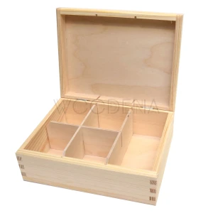 Tea Container - 5-Compartment Tea Organizer