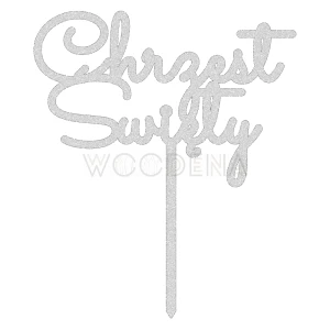 Topper "Chrzest Święty" (Minimal)