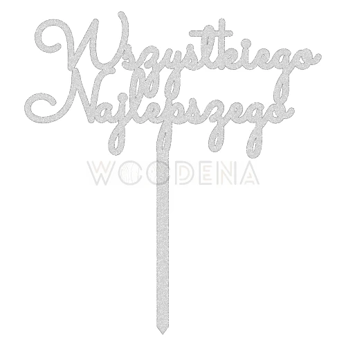 Topper "Wszystkiego Najlepszego" (Minimal)