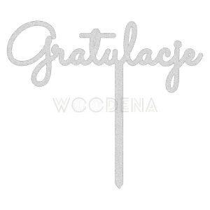 Topper "Gratulacje" (Minimal)