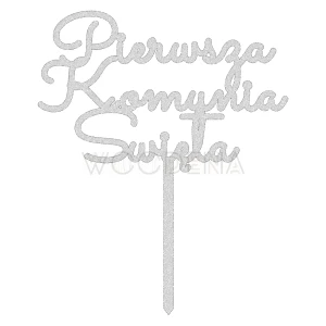 Topper "Pierwsza Komunia Święta" (Minimal)