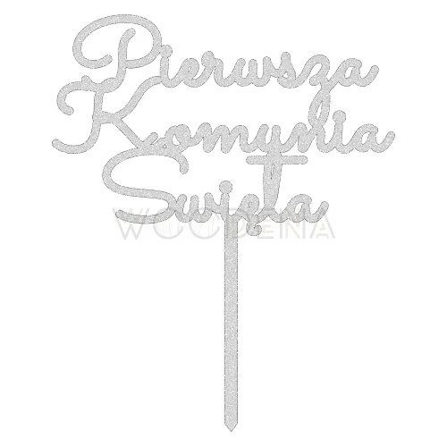 Topper "Pierwsza Komunia Święta" (Minimal)