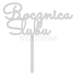Topper "Rocznica Ślubu" (Minimal)